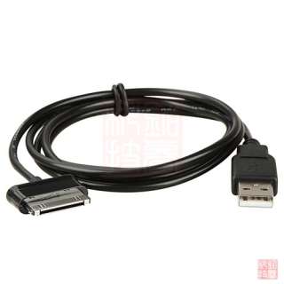 USB Data Sync Cable+USB Car Charger For Samsung Galaxy Tab 10.1 8.9 