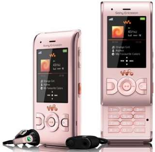   UNLOCKED Sony Ericsson W595 GSM cell phone PINK 7311271109662  