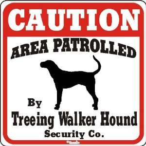   Area Patrolled By Treeing Walker Hound Security Company
