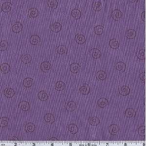  45 Wide Chutes and Ladders Swirl Purple Fabric By The 