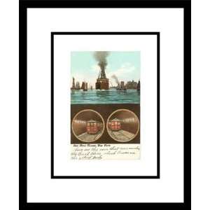  East River Tunnel, New York City, Framed Print by Unknown 