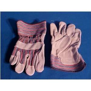  Memphis Leather Palm Gloves with Safety Cuff    Small 