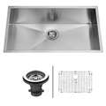 Vigo 32 inch Undermount Stainless Steel Kitchen Sink/ Grid/ Strainer 