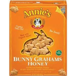  Annies Homegrown Family Size Honey Bunny Grahams    10 oz 