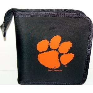    NCAA Licensed Clemson Tigers CD DVD Blu Ray Wallet Electronics