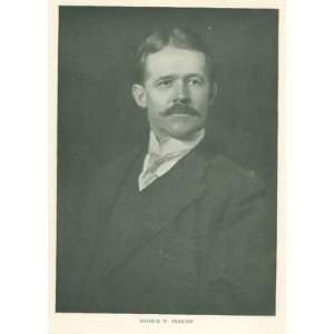  1901 Print Businessman George W Perkins 