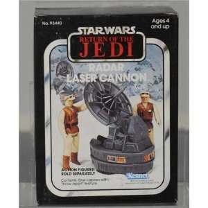   of the Jedi Radar Laser Cannon Vinatge 1982 Kenner Toys & Games