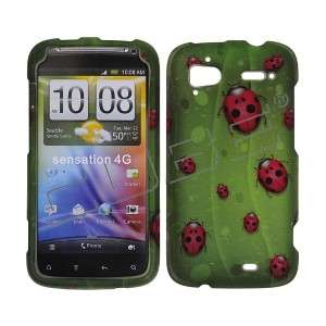 Lady Bug Green SKIN HARD COVER CASE 4 HTC Sensation 4G  