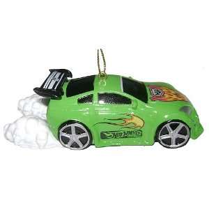  Green Hot Wheels Racing Car Christmas Ornament