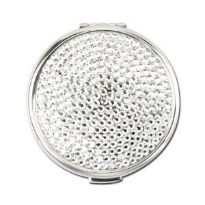   Crystal Pave Clear Jeweled Compact Case GCOM C