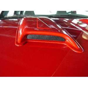  Twin Hood Scoop W/Racing Accent Large Automotive