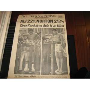  Ali NortonNew York Daily News Newspaper (Ali 221 