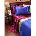 Solid Satin Full size Sheet Set Today 
