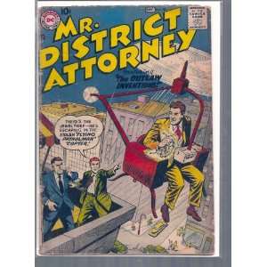  MISTER DISTRICT ATTORNEY # 60, 2.0 GD DC Books