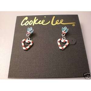  Silver Cooke Lee Christmas Earrings 