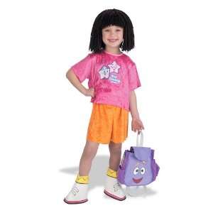  Star Catching Dora the Explorer Costume Girls Size 4 6 