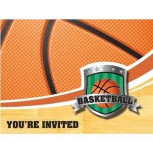  Basketball Party Gatefold Invitations Team Sports 8 Per 