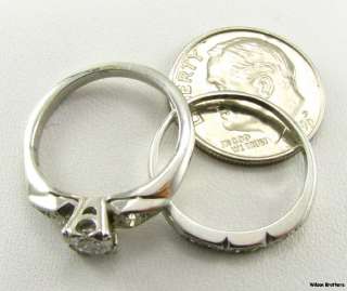 47ctw DIAMOND Wedding & Engagement RING SET   Platinum  