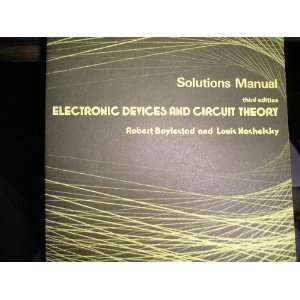  Solutions manual, Electronic devices and circuit theory 