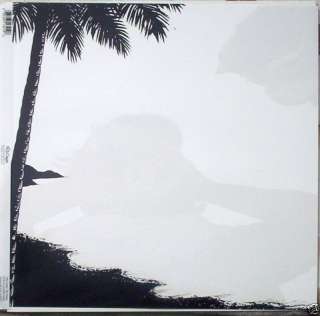 TROPICAL BEACH PALM TREE HAWAII SCRAPBOOK PAPER OVERLAY  