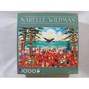   Wildman 1000 Piece Jigsaw Puzzle Watching the Whales Toys & Games