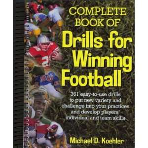 Complete Book of Drills for Winning Football 9780130870469  