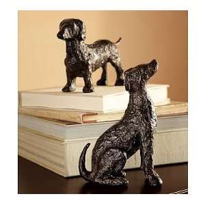  Pottery Barn Sculptural Dogs