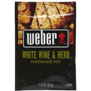Weber Grill White Wine & Herb Marinade 1.12 oz, 12 ct (Quantity of 2)