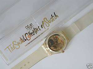SWATCH WATCH NR. 1 COLLECTORS GOLDEN JELLY  