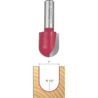 Freud 18 126 1 Inch Diameter Round Nose Router Bit with 1/2 Inch Shank