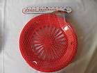 Plastic Paper Plate Holders 4 Per Package Red 3 Tab New