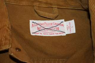 VTG FILSON ANTIQUE TIN CLOTH RANCH JACKET CORDUROY COLLAR JEAN JACKET 
