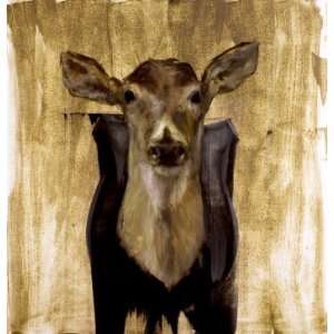  Deer Head 3, Original Painting, Home Decor Artwork