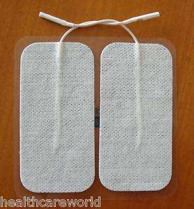 LARGE TENS ELECTRODE PADS Reusable For Tens Machines  