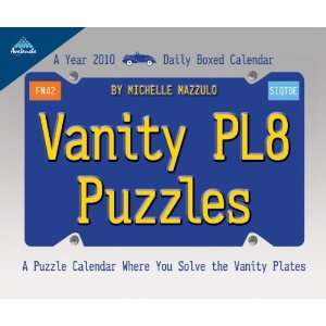  Vanity Pl8 Puzzles Daily   Box 2010 Box Calendar 
