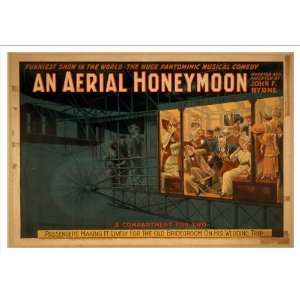  Historic Theater Poster (M), Aerial honeymoon invented by 