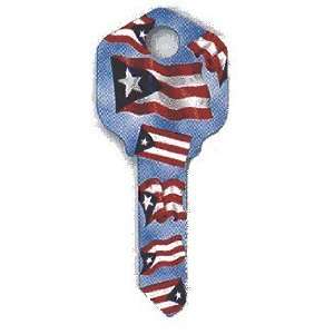  Funky   Puerto Rican House Key Schlage / Baldwin SC1