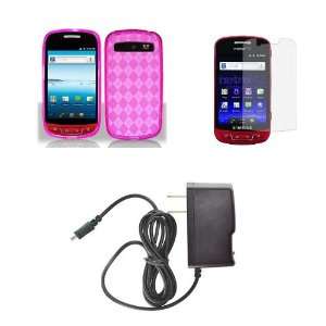  Samsung Admire (Metro PCS) Premium Combo Pack   Hot Pink 