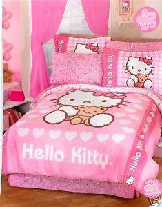 New Pink Matching Hello Kitty Curtains  