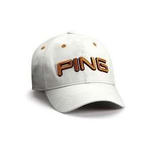  PING Basic Hat   Stone/Burnt Orange