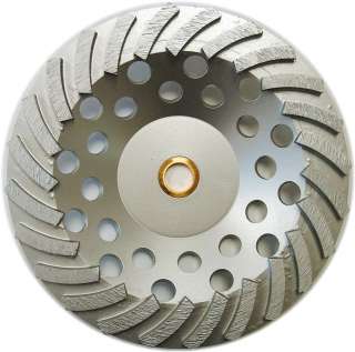 NEW 7 Turbo Concrete Diamond Grinding Cup Wheel 24SEG  