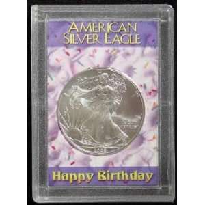 2012 American Silver Eagle in Brilliant Uncirculated (BU) Condition in 