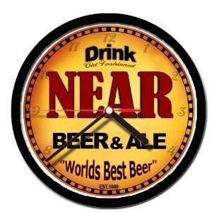  NEAR beer and ale cerveza wall clock 