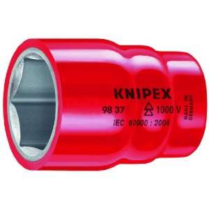  KNIPEX 98 37 5/8 3/8 1,000V Insulated 5/8 Hexagon Socket 