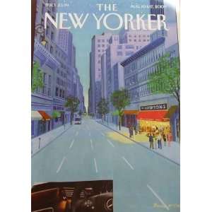    The New Yorker Magazine August 10 & 17 2009 