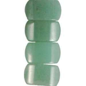  New Jade Half Moon Beads   14x24mm   7 pcs 