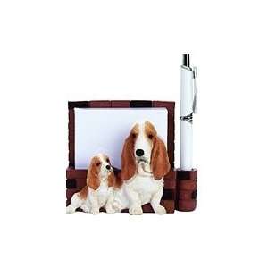 Basset Hound Pen and Note Set