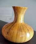 vintage spalted norfolk big island hawaii pine art vase signed