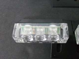 6x9 LED Car Flashing Strobe Lights 3 mode White/Amber Indicator 