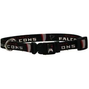  Atlanta Falcons Black Adjustable Dog Collar Sports 